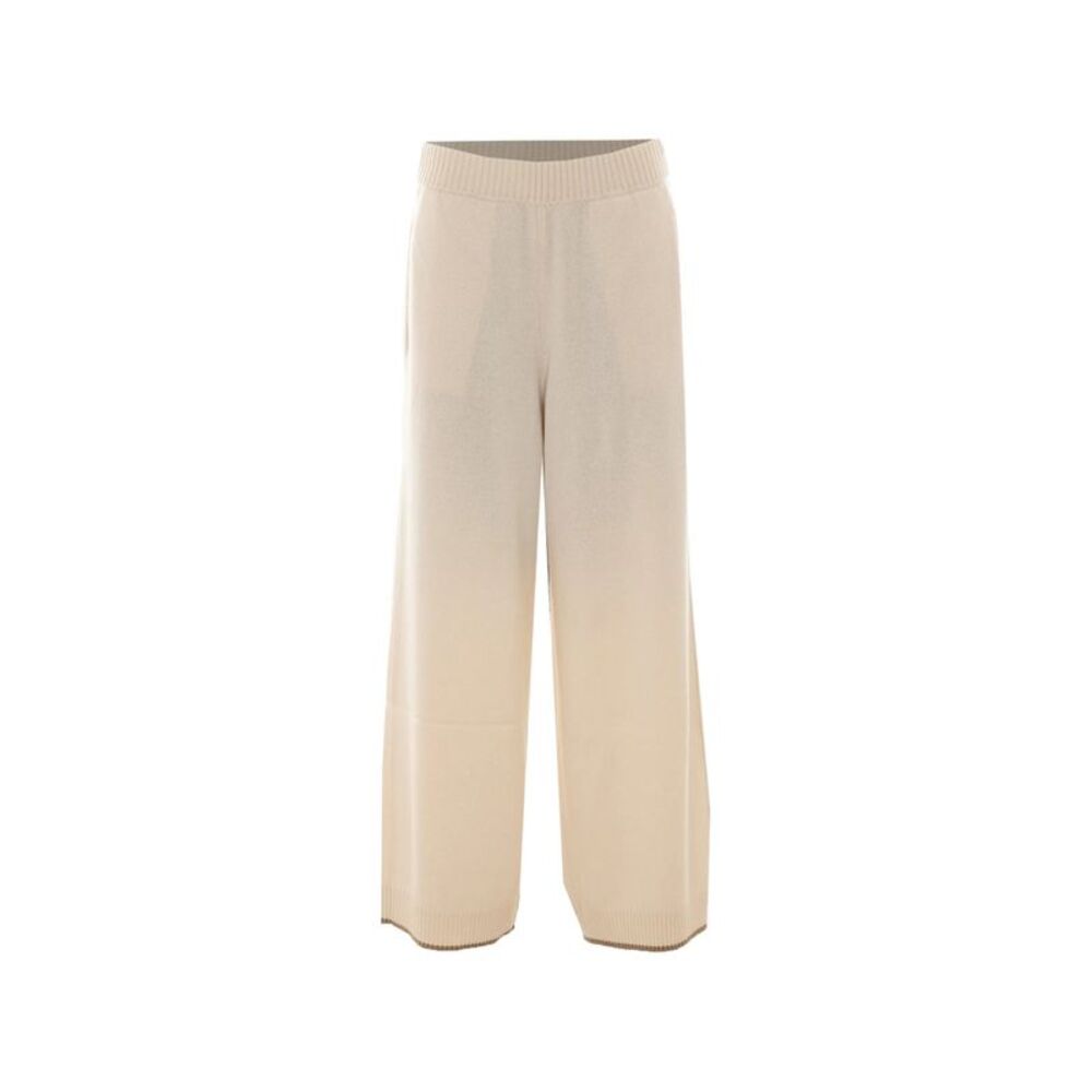 Brunello Cucinelli Neutrals Trousers - Flared Trousers Women